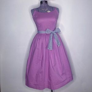 1950s Cotton Lilac Sundress